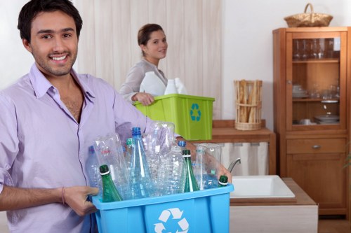 Eco-friendly disposal during flat clearance in Stockwell